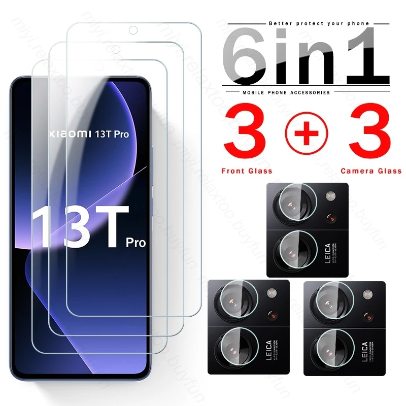 

xiomi 13t pro glass 6to1 protective glas for xiaomi mi13t mi 13t xiaomi13t 13 t 13tpro xiaomi13tpro camera screen protector film