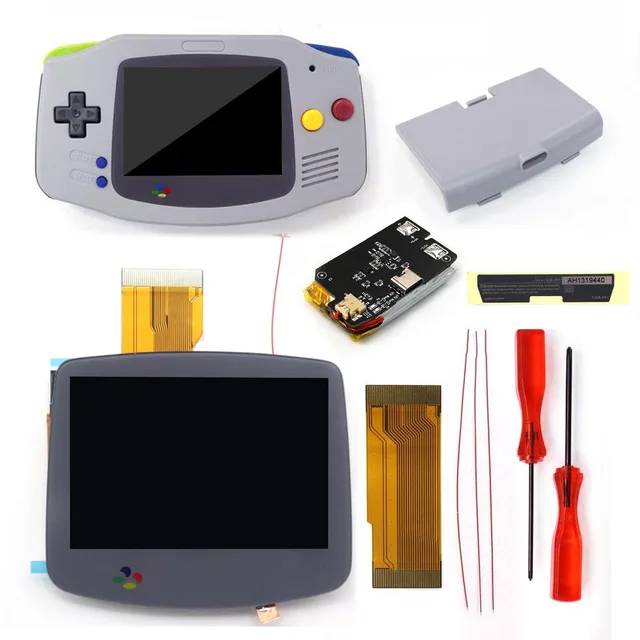 ゲームボーイアドバンス IPS液晶 Type-Cバッテリー ミッドナイトブルー ゲームボーイアドバンス IPS液晶 Type-Cバッテリー ミッドナイトブルー