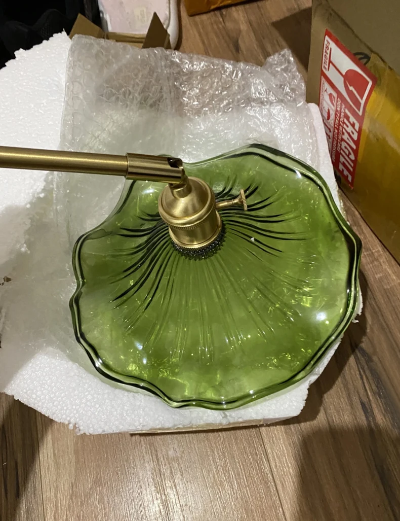 Decorative Nordic Wall Lamp Glass Rotatable Modern Brass Bedside Lamp Led Mirror Sconce Light Fixture Indoor Hallway Bedroom
