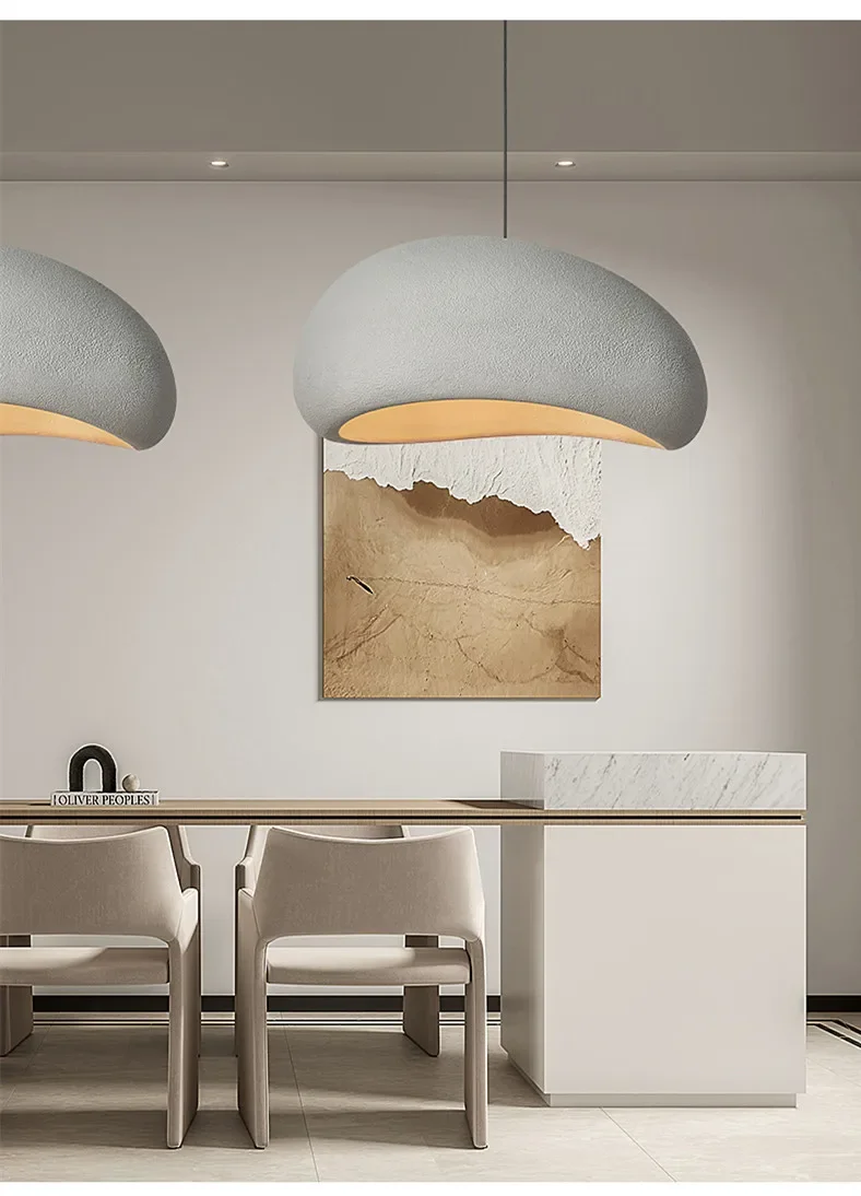 Dining room pendant light in use
