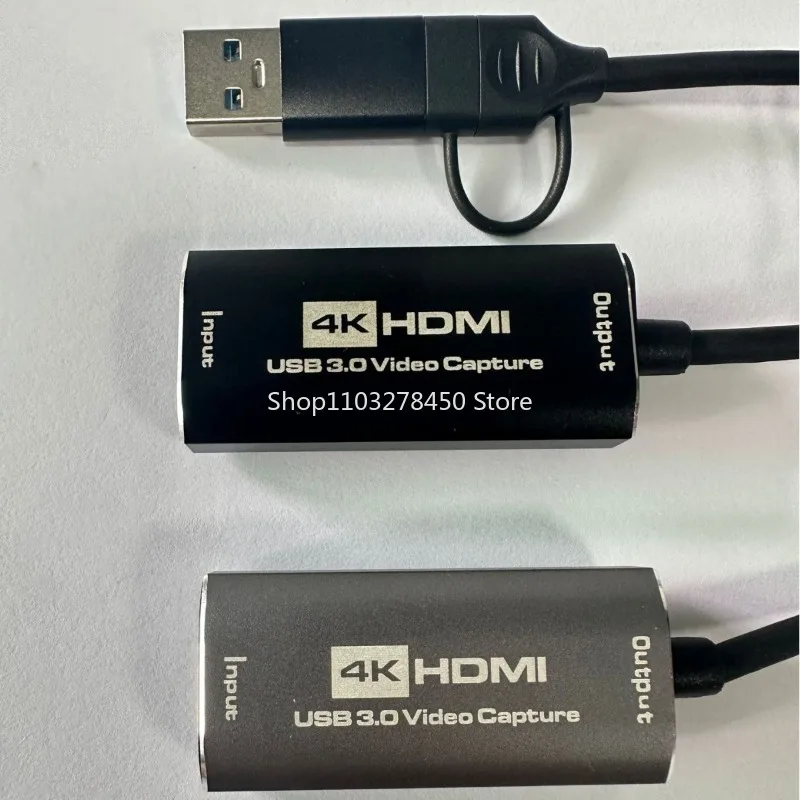 

Type-c USB-HDMI видеозахват 4K Поддержка коллекционного формата Yuy2 MJPEG