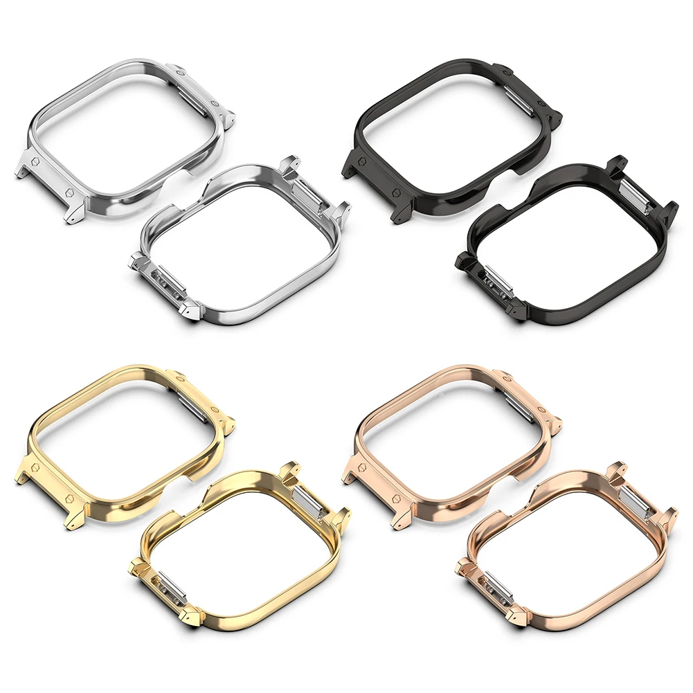 보호대 방수 보호대 쉘 교체용 금속 프레임 케이스, 20mm 시계 화면, CMF Watch Pro D395 스마트 워치