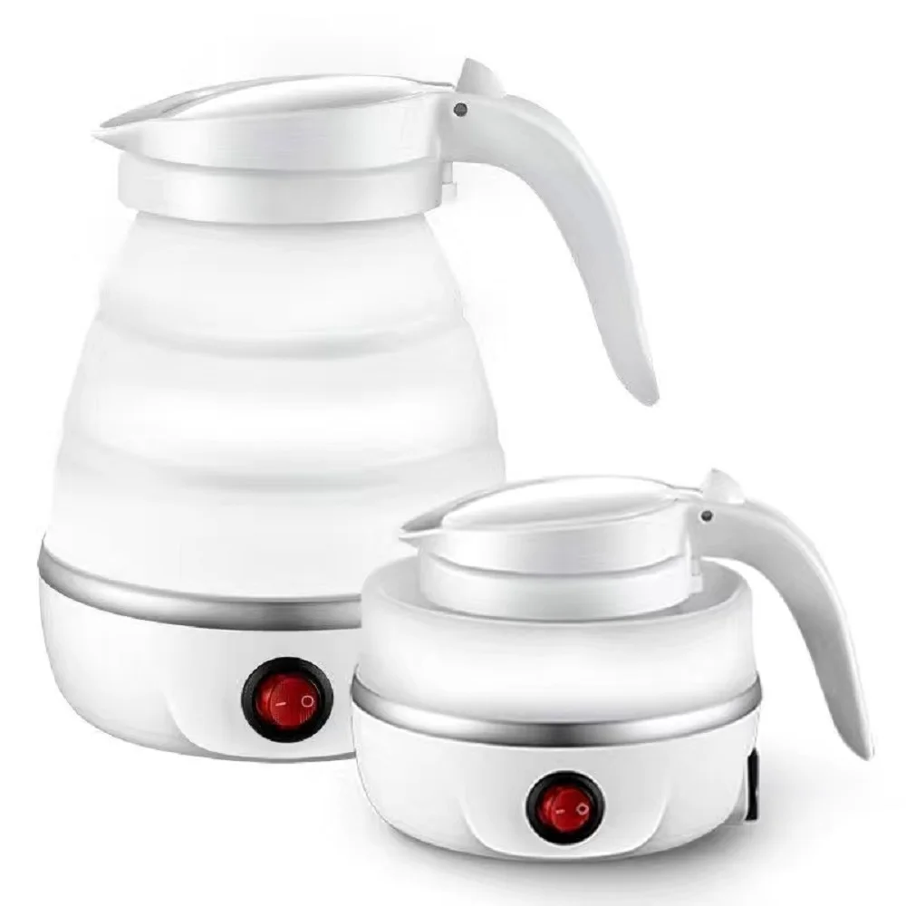 ElectricKettle110v220vTravellingFoldingSiliconeFoldableWater