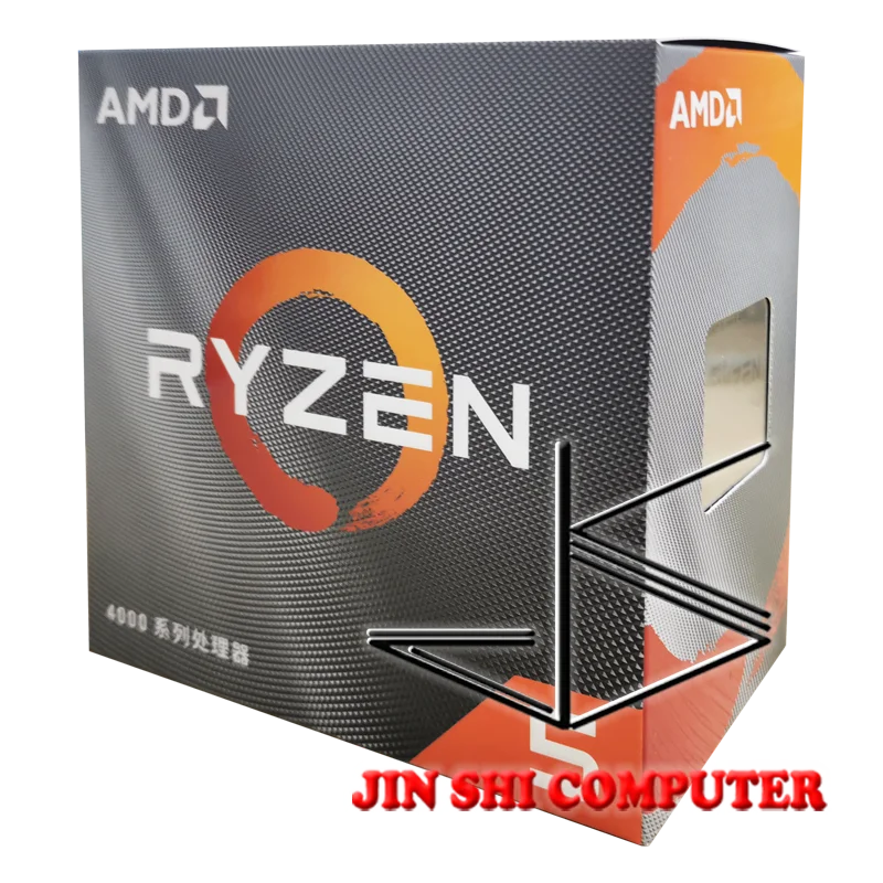 AMD Ryzen 5 4500 R5 4500 3.6 GHz 6-Core 12-Thread CPU Processor 7NM L3=8M 100-000000644 Socket AM4 Sealed Including fan latest processor in laptop