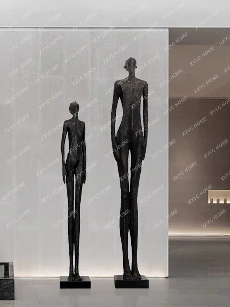 

Character Sculptured Ornaments Sales Office Hotel Sample Room Large FRP Floor Device Artwork