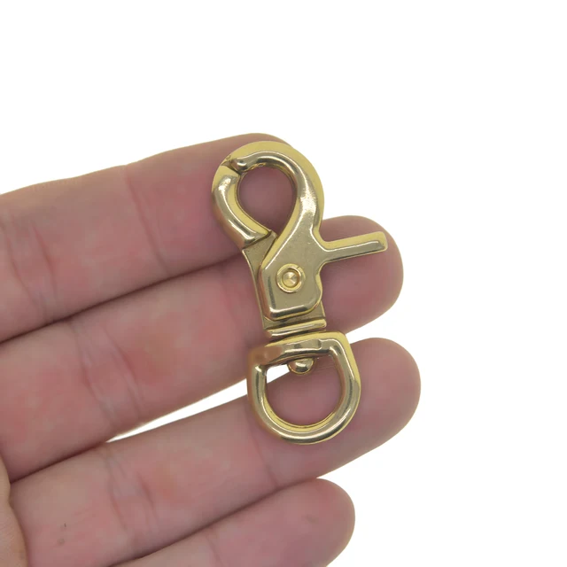 20 Moschettoni Girevoli Per Guinzagio - Gancio A D Per Cani, Gatti E Animali Domestici, Lega Di Zinco