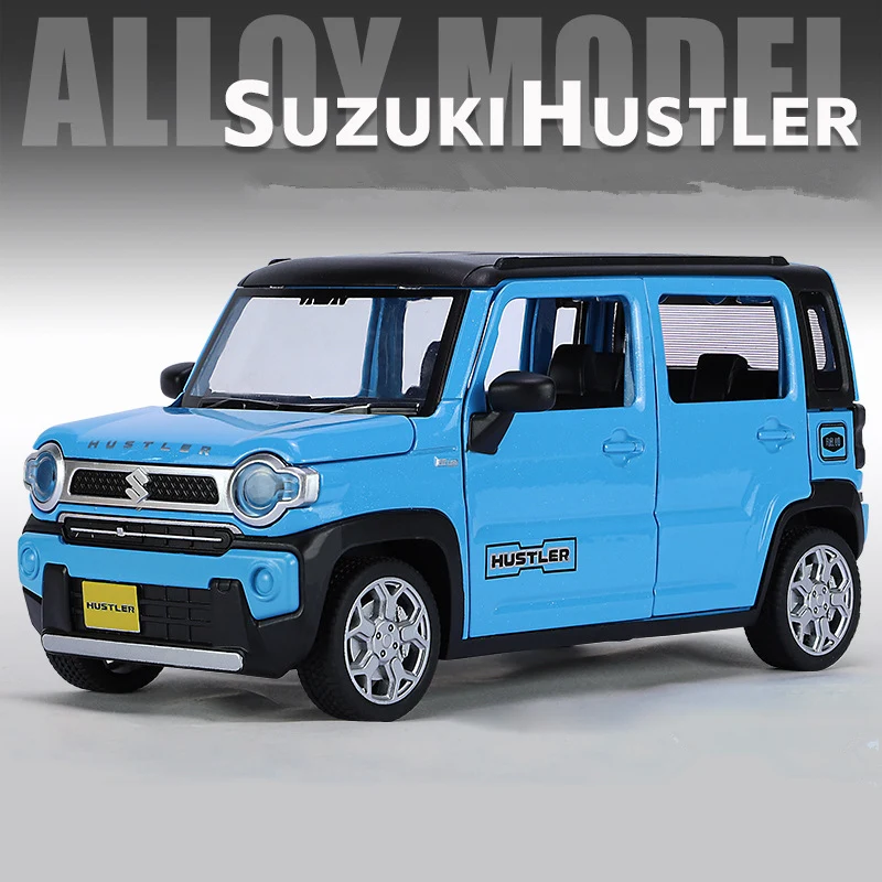 1:22 SUZUKI HUSTLER SUV Alloy Car Model Diecasts Metal Off-Road
