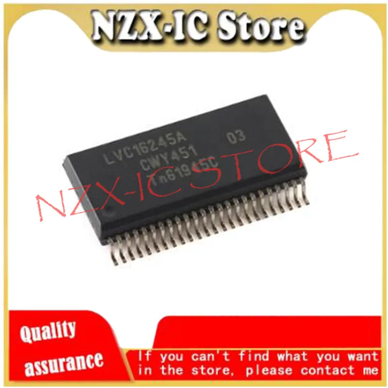 

5PCS/LOT Original 74LVC16245ADL,118 SSOP-48 16-bit bus transceiver; 5V tolerance; tristate