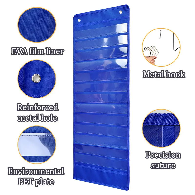 Kids Montessori Education Learning Toys Parish Calendar Activity Schedule Card Hanging Bag Teaching Aid Good Habit Training Game