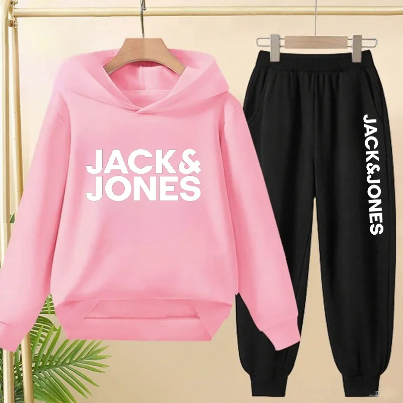 Boys Hoodies Sweatshirt +Pants New Jack print clothes Sets Fashion Girls Hoodies Game Spring Autumn sweatshirt Clothes - 5