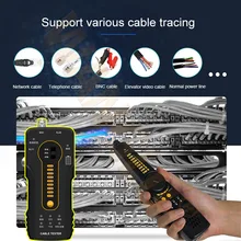 

CT66 Network cable Tracking Device Wire cable Break Cable Tester Phone Cable Detector Meter Tracking Device POE