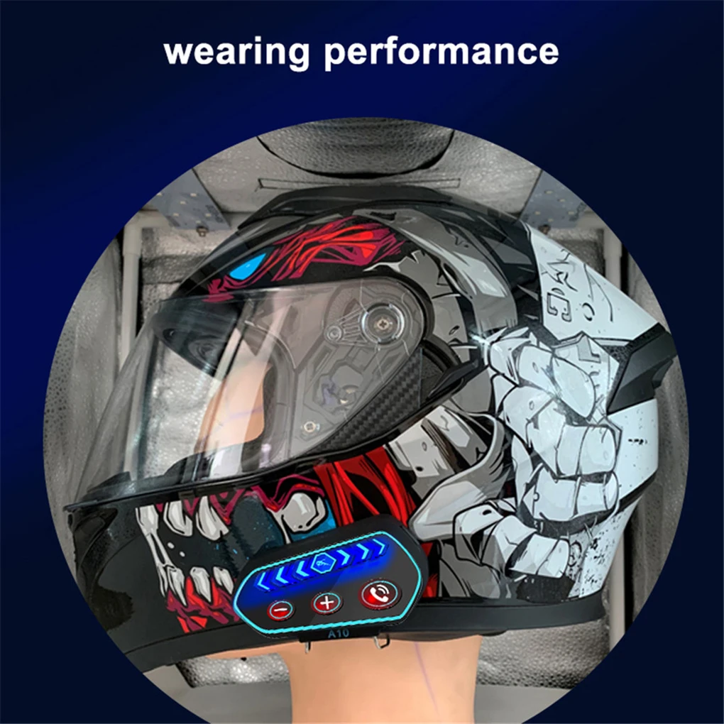 

Motorcycle USB Charging Helmet Headset Wireless Headphone Earphone