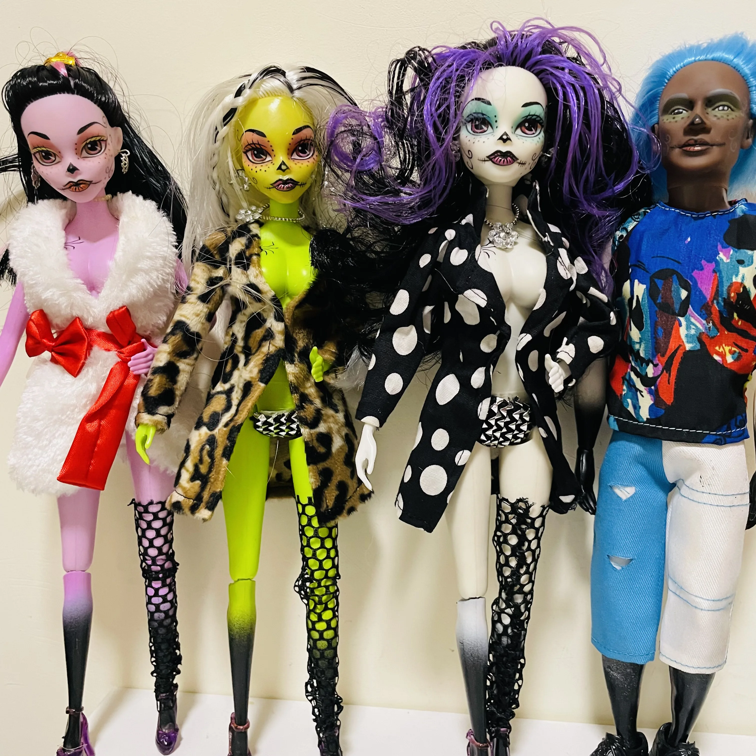 Green Hair Doll Boy Doll Old Doll 28cm Original Dolls Hair Girl