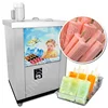 Commercial 1/2/4 Mold Stainless Steel Fruit Milk Automatic Ice Cream Popsicle Making Machine Ice Lolly Maker High Efficiency 4