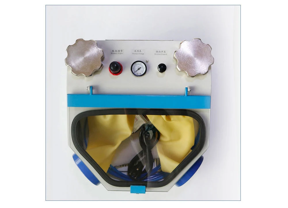 Sanding Blaster Jewelry Sandblasting Machine Desktop Double-pen Sandblasting Mac