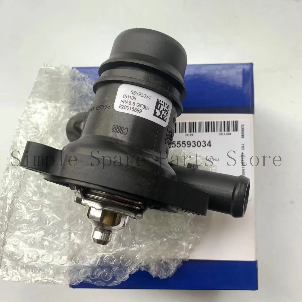 Engine Coolant Thermostat For Chevrolet Aveo Cruze Sonic Buick Encore Opel Astra 55593034