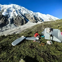 Light Tour R7.5/ R4.2  Sleeping Pad Outdoor Camping Mat Inflatable Mattress with Inflating Air Bag 2