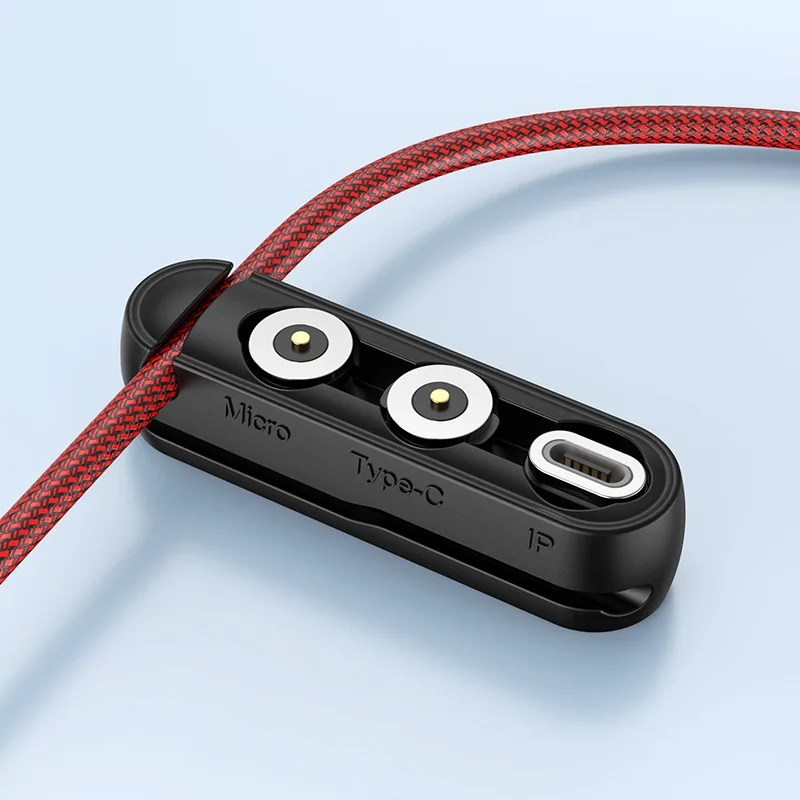 Cable Organizer & Magnetic Plug Box Silicone USB Cable Winder Flexible Management Clips for Mouse Earphone Holder