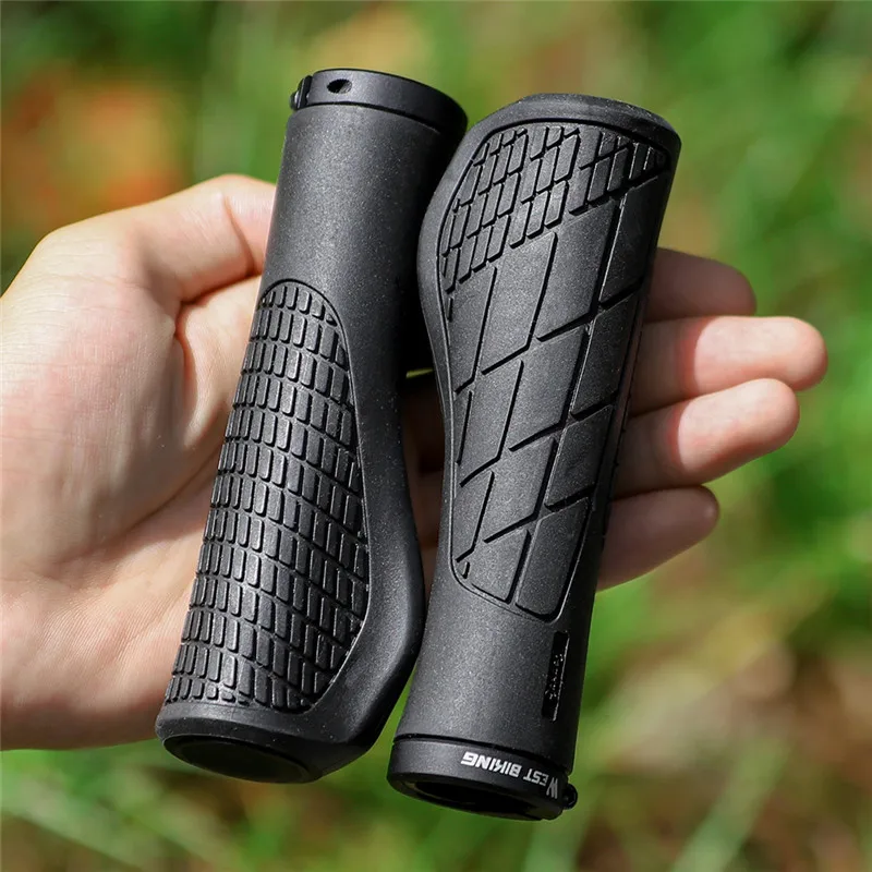 Bicycle Grips Soft Rubber For MTB Mountain Bike Shockproof Anti