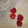 أقراط الكرز العصرية والشخصية للنساء، والسفر في الهواء الطلق، والكرنفال، والحفلات، وهدايا تزيين العطلات -1108