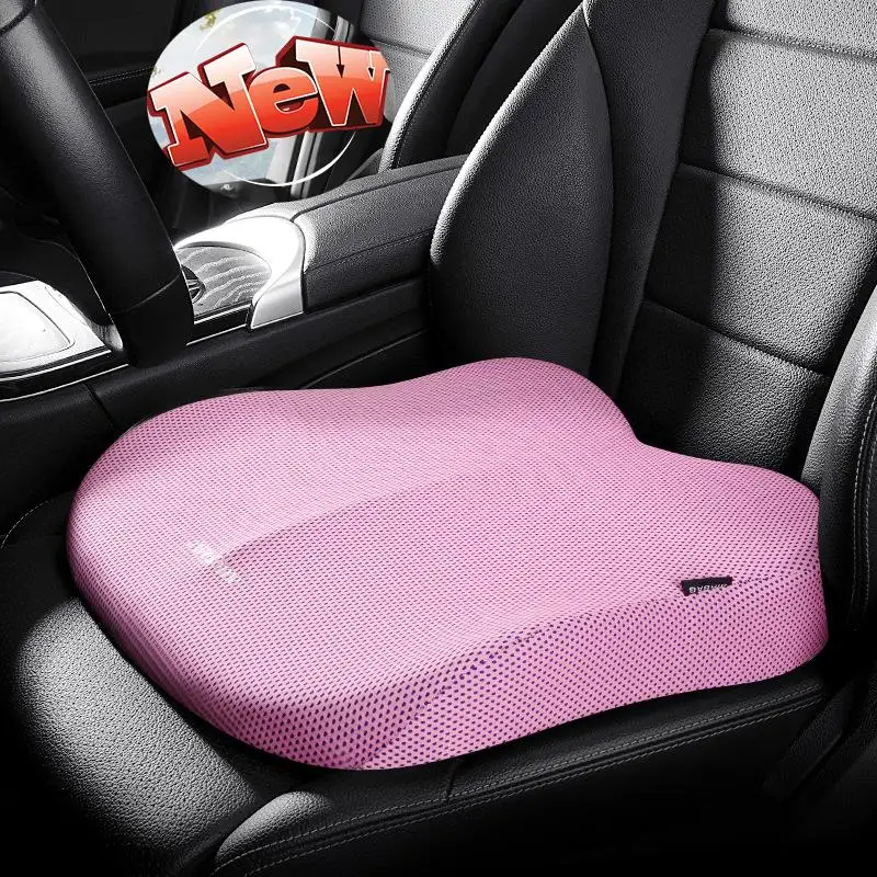 

Thickened Car Office Seat Cushion Soft Memory Foam Non-slip Pad Relieve Lumbar Pain From Sedentary Driver's Seat Booster Hip Pad