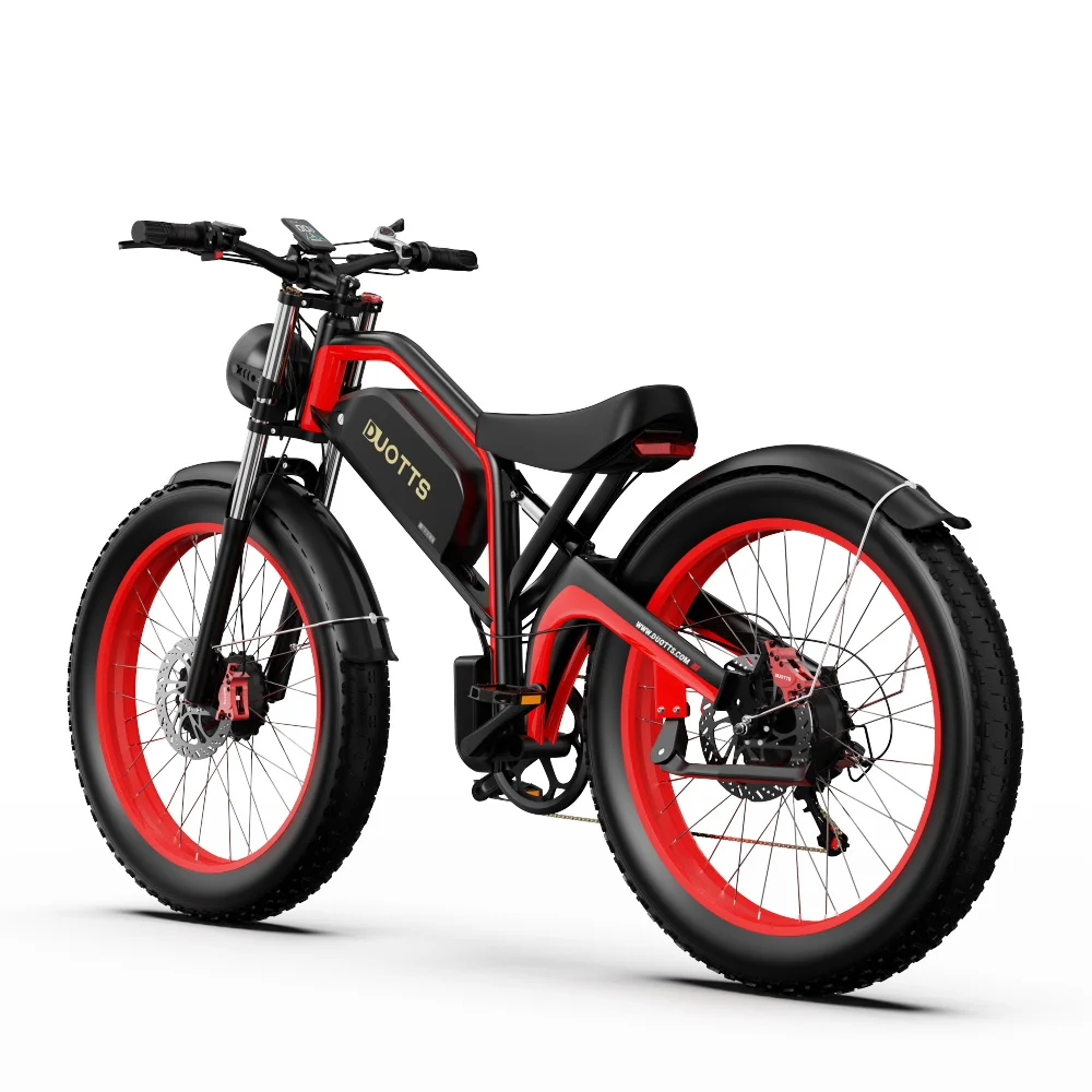 DUOTTS N26 Erwachsenen-Elektrofahrrad Doppelmotor 48V20AH Akku 26*4,0 Zoll Breitreifen E-Bike – Detail 14