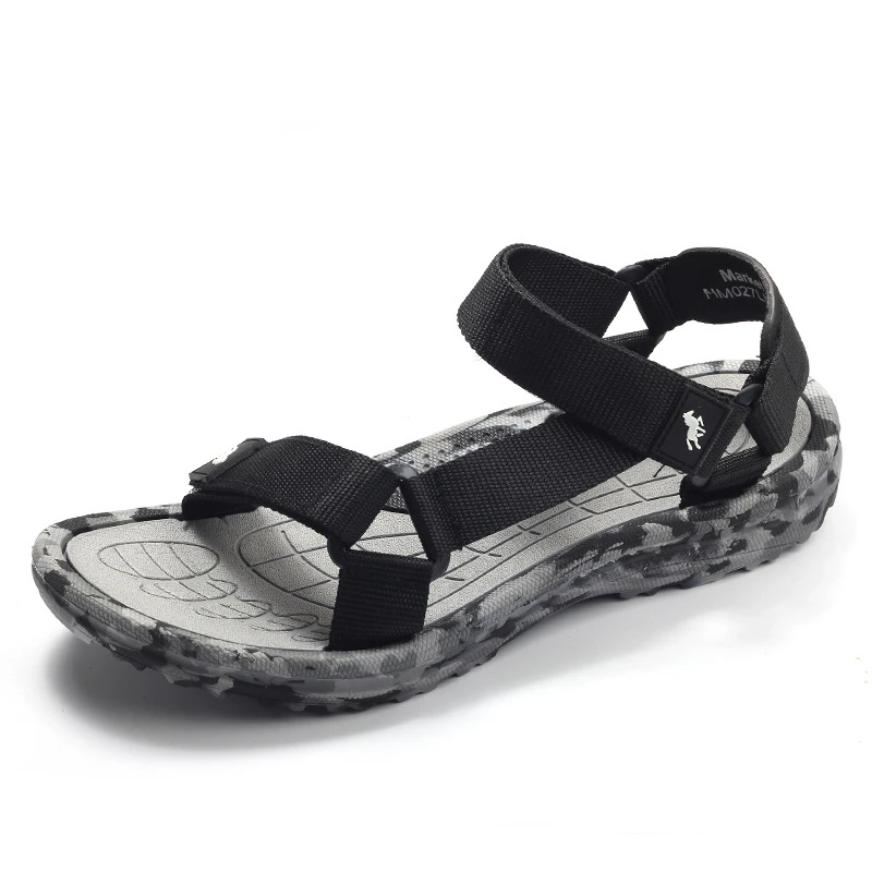 

Men's Sandals Casual Comfortable Anti-skid Soft Sole Sandals Men's Summer Anti-skid Driving Outdoor Sports Beach Shoes Slippers