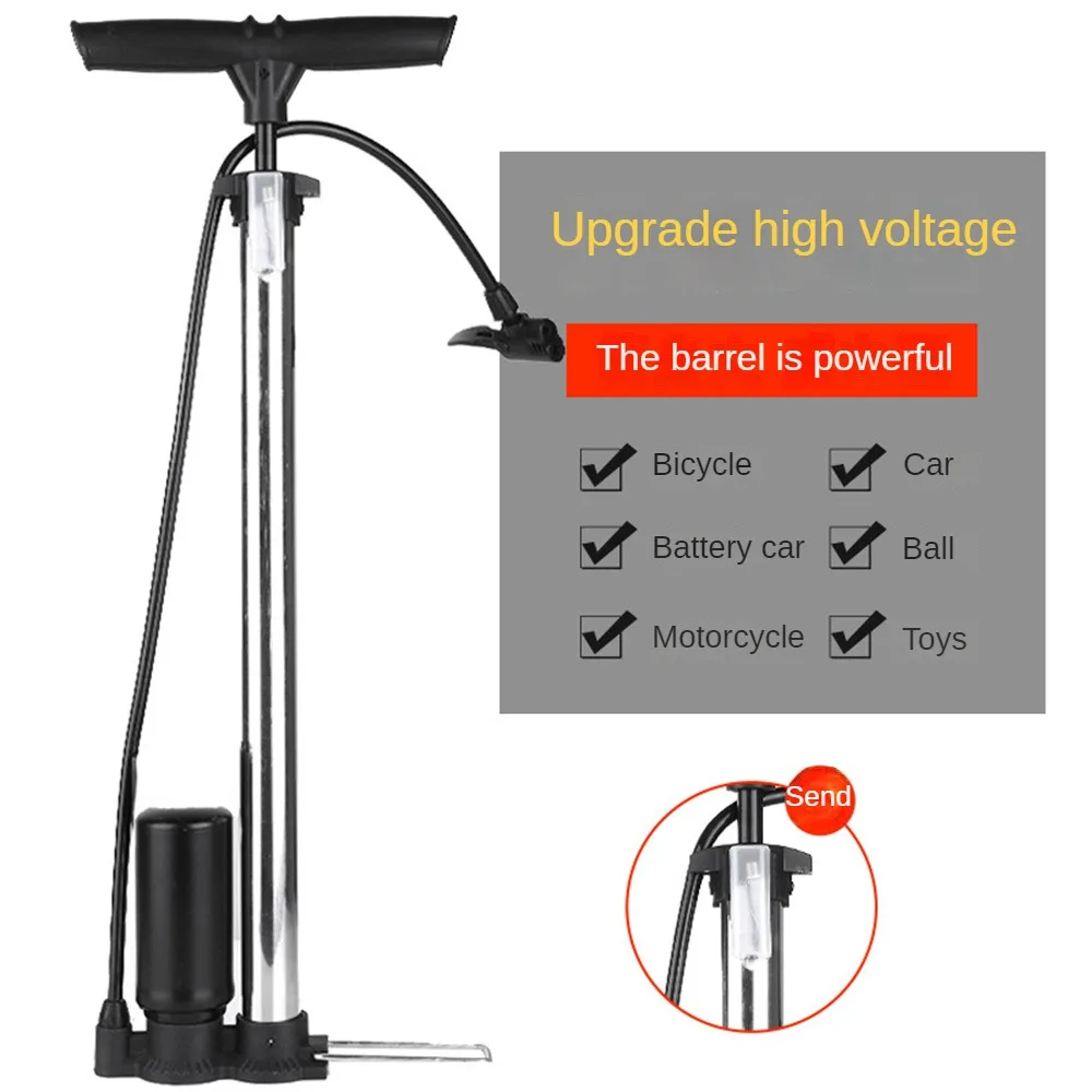 

Автомобильный насос для шин из нержавеющей стали, высокое давление, легко носить с собой, прочный и устойчивый к коррозии, Точный Насос, прочный