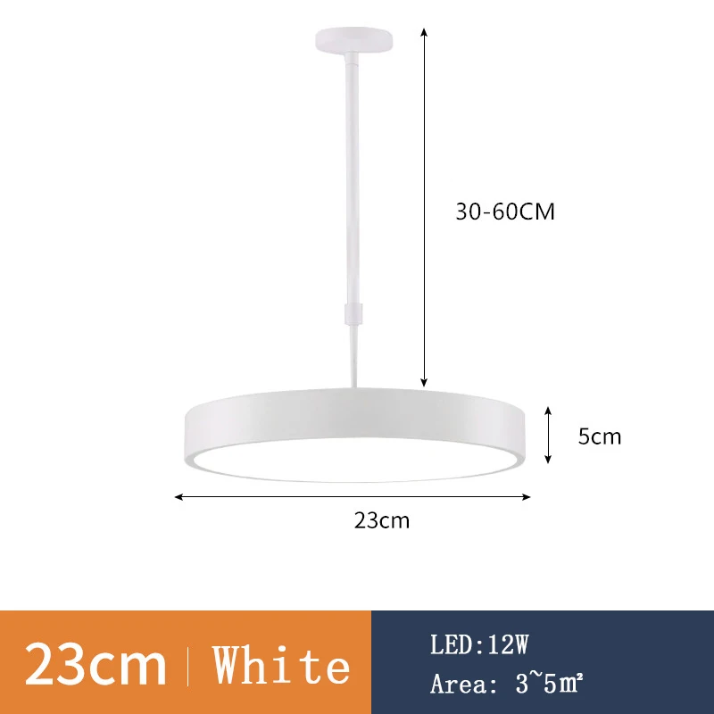Modern LED Round Retractable Pendant Light Bedroom Hallway Dining Room Kitchen Dining Room Cafe Shop Black/White Pendant Light lantern pendant light Pendant Lights