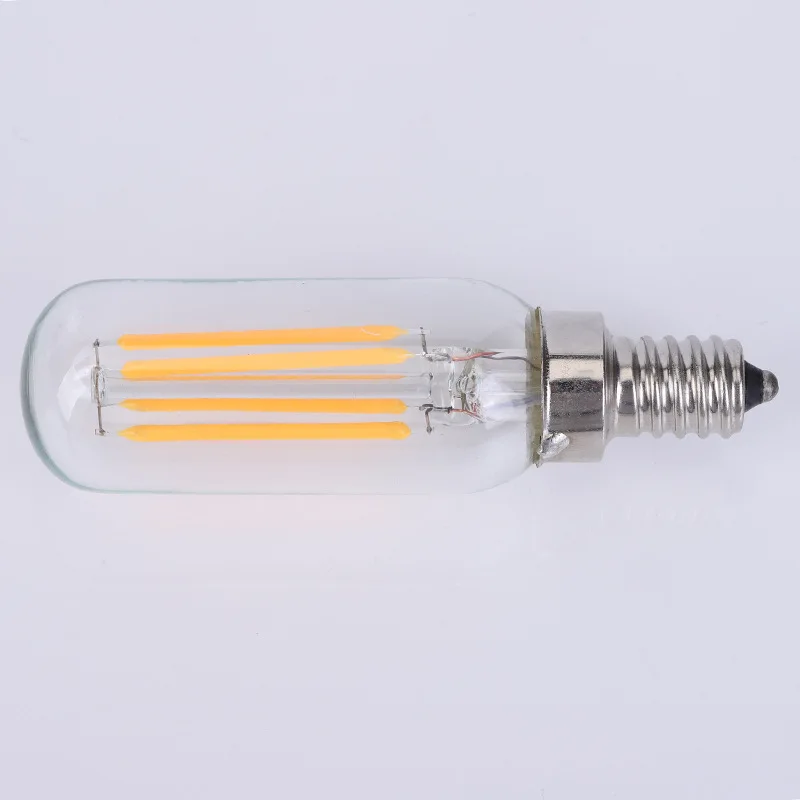 E14 LED 전구 4W, 220V 차가운 따뜻한 백색광, 레인지 후드/주방용 할로겐 교체(40W 상당), 고온 저항