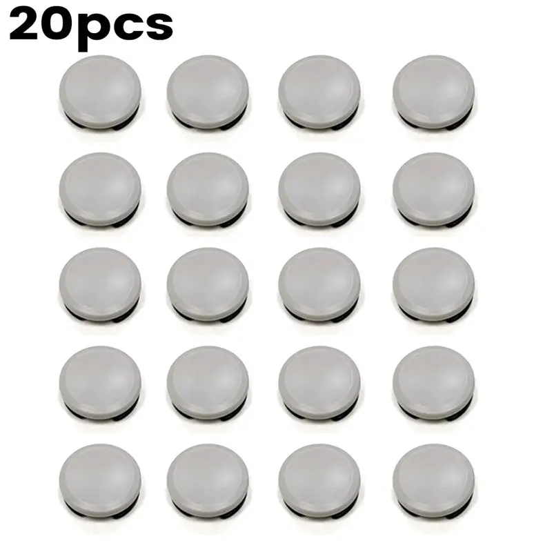A37T-20Pcs 3DS 교체용 조이스틱 버튼 캡 콘솔 컨트롤러용 3D 아날로그 스틱 엄지 패드 커버