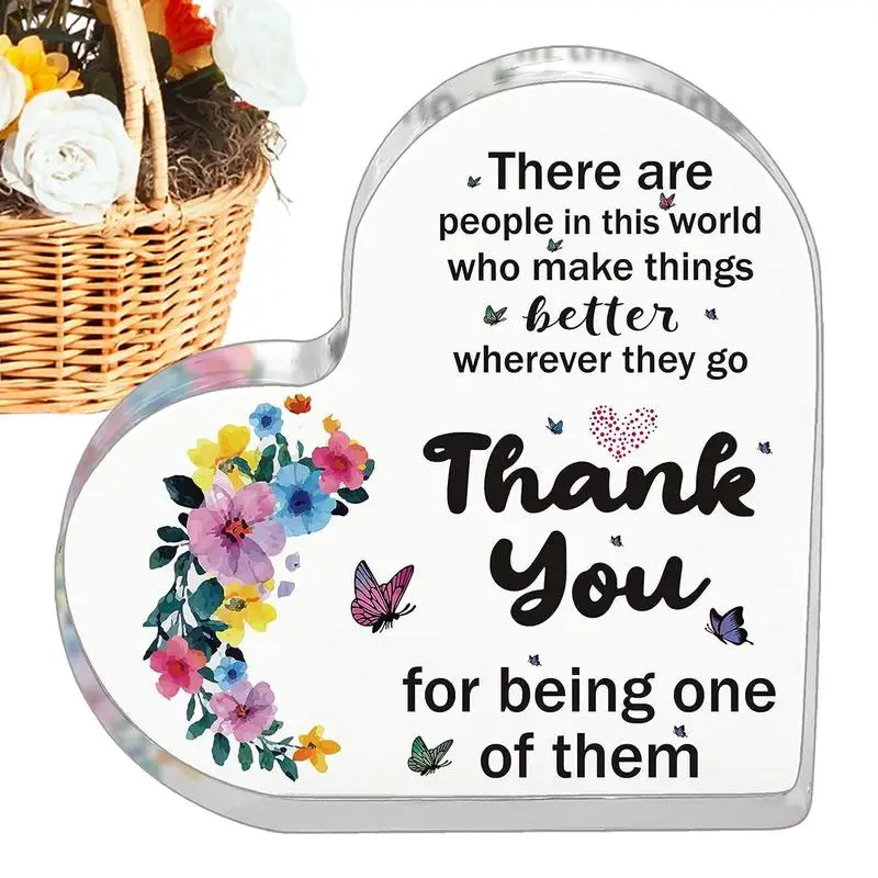 

Heart Acrylic Decoration Desktop Acrylic Heart Keepsake Ornaments Gift Elegant Design Decoration Gift For Living Room Bedroom