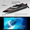 WLtoys WL916 RC Boat 55KM/H Brushless 2.4G Radio Electric High Speed Super Racing Boat Model Water Speedboat Kids Gifts RC Toys 3