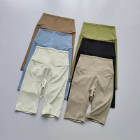 Women Sports Shorts Yoga Shorts Short Legging High Waist Fitness Tight Shorts Quick Drying Workout Clothing Cycling Gym Shorts 1