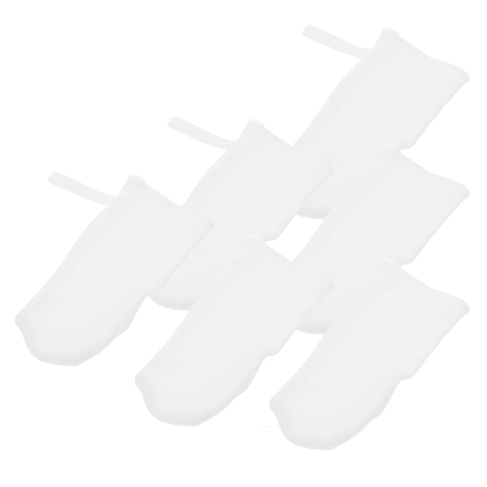 6 Pcs Brush Teeth with Milk Stains Toothbrushes Mouth Swab Baby Oral Gauze Tongue Cleaner Cleaning