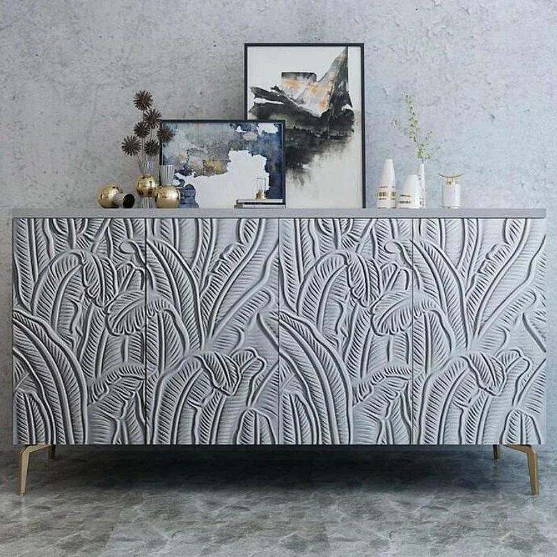 

SideboardModern, простой резной лаконичный шкаф для хранения, роскошный постмодернизированный шкаф