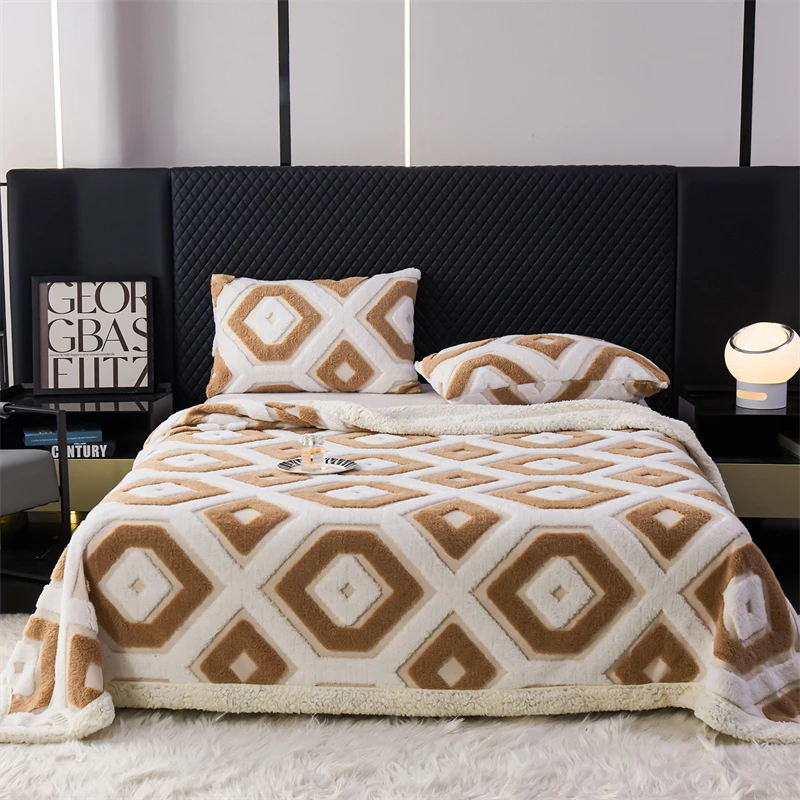 Flannel Jacquard Winter Blanket 1