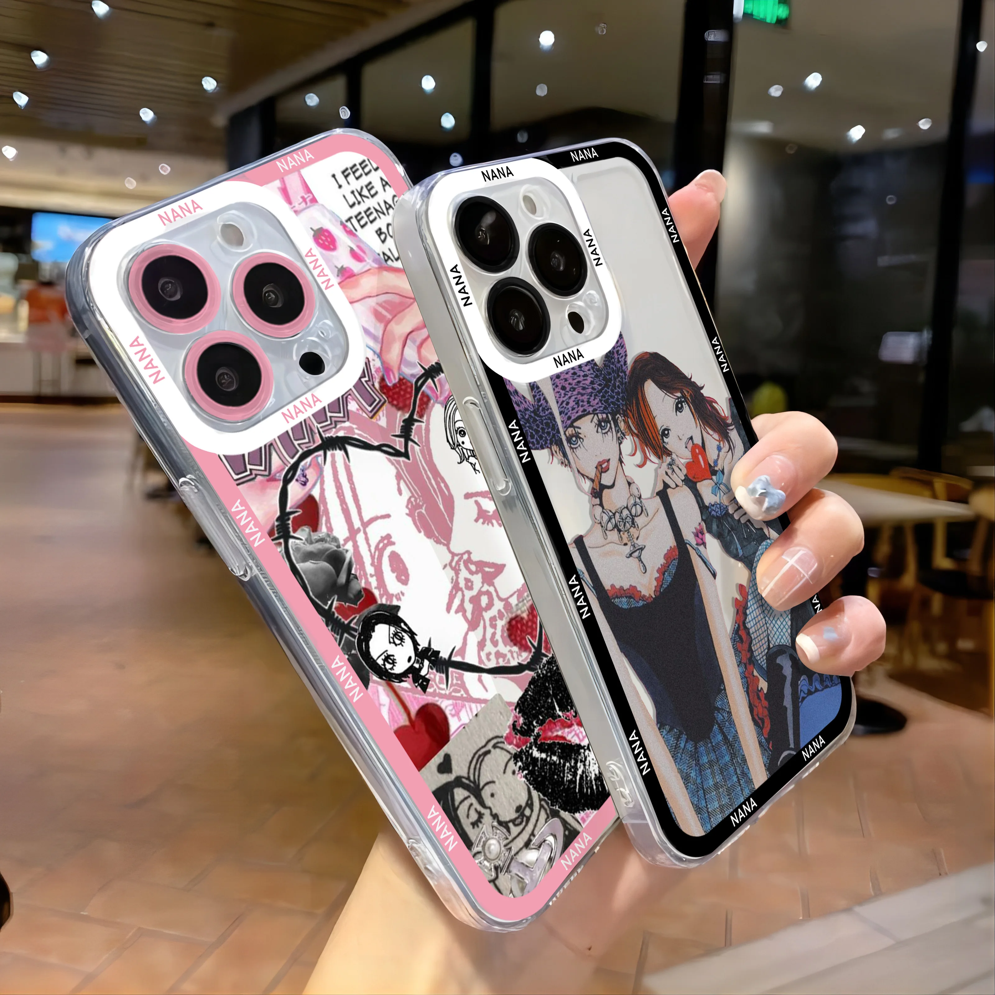 Anime Nanas hachi Phone Case For iPhone 16 15 14 13 12 11