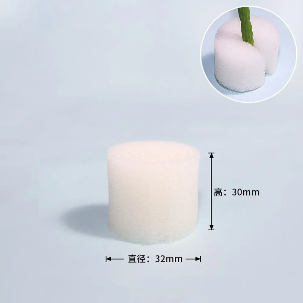 100PCS Soilless Hydroponics Sponge 30mm*40m For Fruits, Beans, Vegetables, Grains, Flowers Sponge Cultivation Tray
