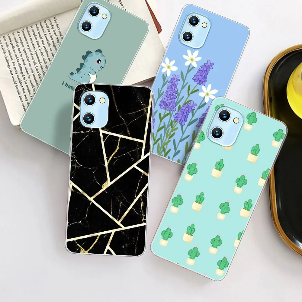 Custodia Sottile TPU + 3 Pellicole Vetro Temperato Per Umidigi C1 Max / G1 Max / C1 / G1 - 2