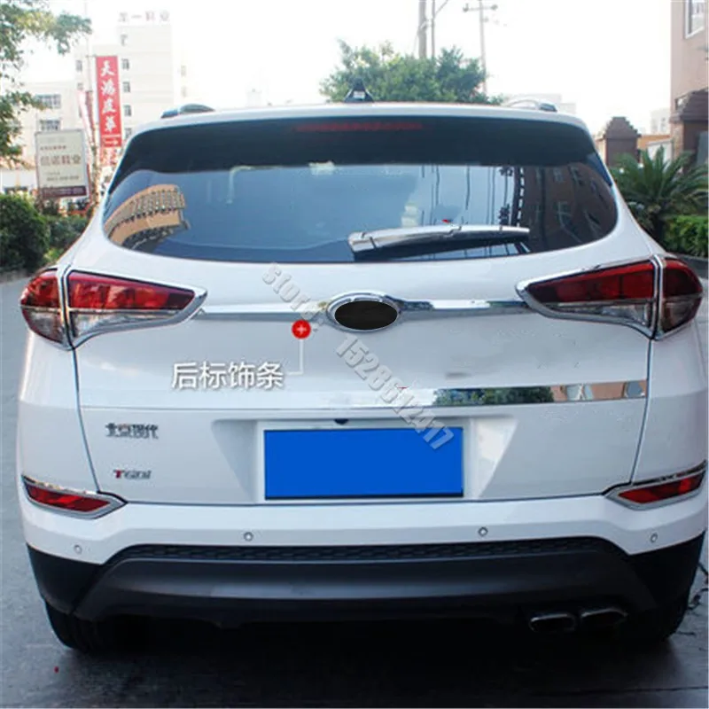 

Автомобильный Стайлинг для HYUNDAI TUCSON 2015-2020 хромированный передний капот решетка гриль губы молдинг крышка отделка бар отделка сетка
