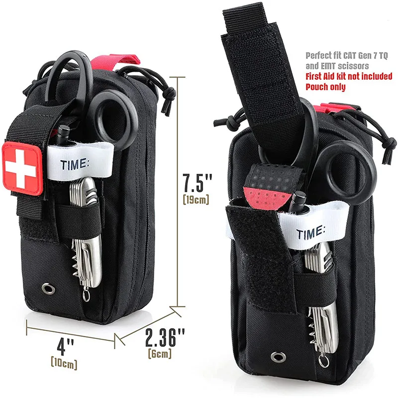 Outdoor Tactical Molle Medical First Aid Edc Pouch Phone Pocket Bag Organizer_ng 