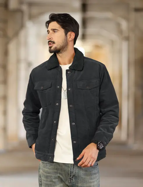 Carhartt Denim Sherpa Lined Jacket Mens Carhartt Rugged Flex Rigby