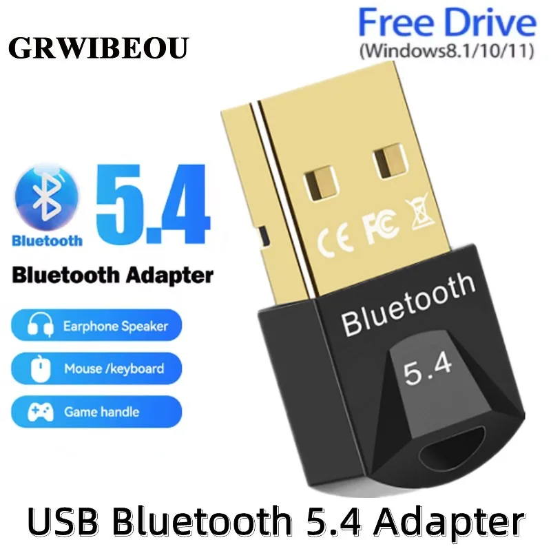 Enhanced Bluetooth USB Adapter - Wireless Dongle