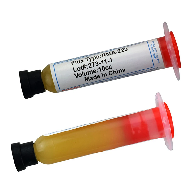 

20g Tin Solder Paste Leaded Syringe Liquid Flux Melting Point Welding Soldering Tool