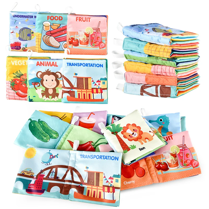 Baby Soft Cloth Book 2