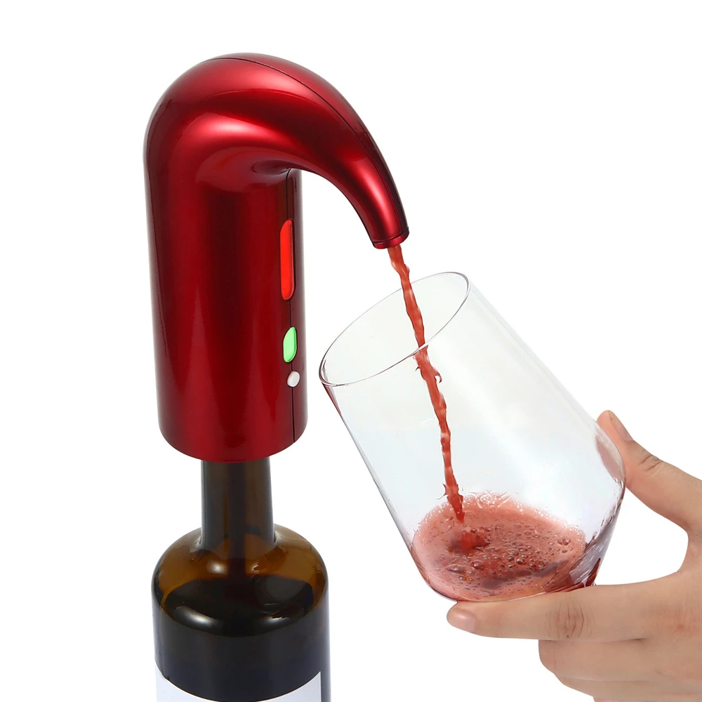 Usb Electric Auto Sidro Decanter Usb Wine Aeratore Portatile Whisky Versatore Dispenser Strumenti Quick Whisky Decanter Per Regali Uomo