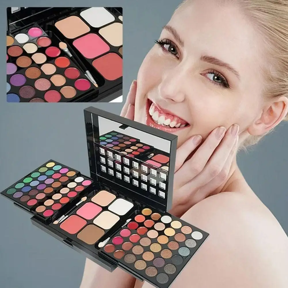 78 Color Pearl Eye Shadow Makeup Plate Nude Makeup Women Set Combination Girl Palette set