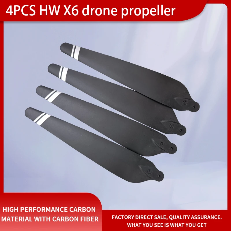 Hélice drone en carbone 28cm 35g pour pulvérisation agricole