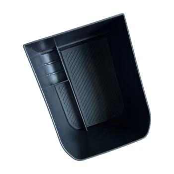 ABS Material Car Center Console Armrest Under Internal Coin Storage Box Holder Organizer Tray For Kia EV3 2024-Up Stowing Tiding 1